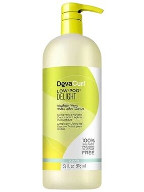DevaCurl Loo-Poo Delight Weightless Waves Mild Lather Cleanser 32oz
